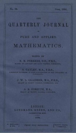 No. 84. June, 1886.