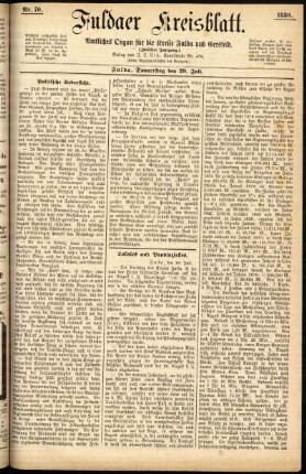 Ausgabe vom Donnerstag, den 29. Juli 1880.