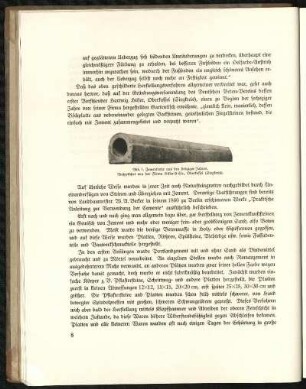 Abb. 1. Zementrohr aus den siebziger Jahren. Ausgeführt von der Firma Hüser & Cie., Oberkassel (Siegkreis).
