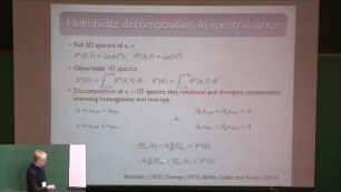Geostrophic motions and internal waves in the atmospheric and ocean