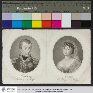 Ludewig, Grosherzog von Hessen, Louise, Grosherzogin von Hessen