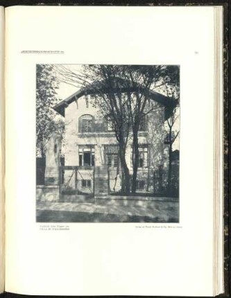 Tafel 68: Villa in Berlin Grunewald
