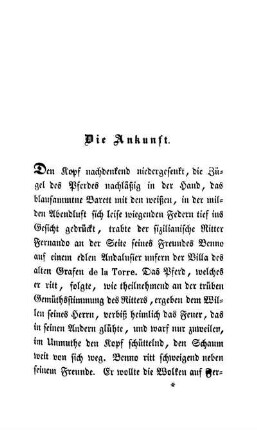 Die Ankunft.