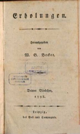 Erholungen. 1798, H. 3