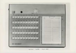 Dia-Abrufgerät "Select Typ 5984" der Agfa-Gevaert-Aktiengesellschaft
