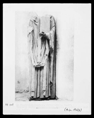 Fragment einer Apostelfigur