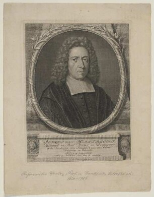 Bildnis des Petrus van Mastricht