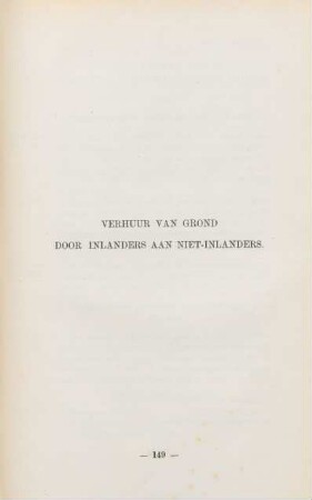 Verhuur van grond door inlanders aan niet-inlanders