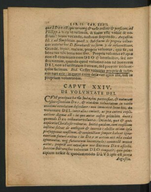 Caput XXIV. De Voluntate Dei.
