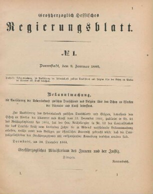 3.Januar-7. December = No. 1-35