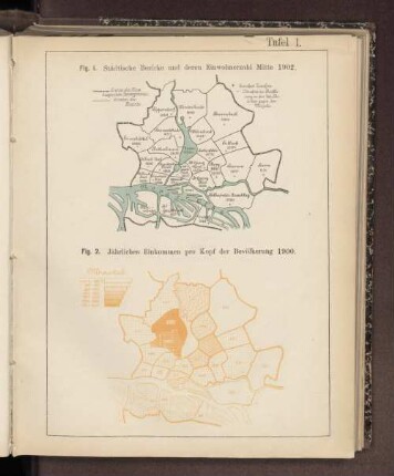 Tafel 1. Fig. 2. Jährliches Einkommen pro Kopf der Bevölkerung 1900.