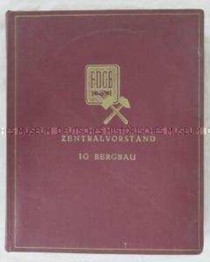 Fotodokumentation von Veranstaltungen der IG Bergbau, in Etui