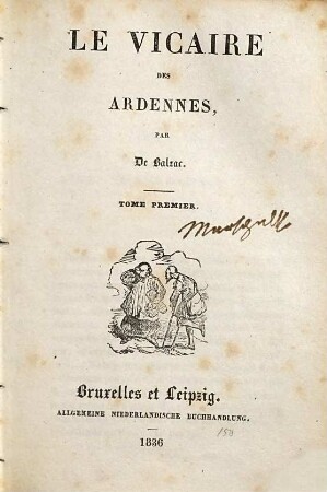 Le Vicaire Des Ardennes, Tome Premier