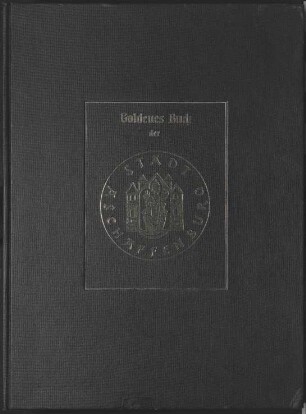 Goldenes Buch der Stadt Aschaffenburg