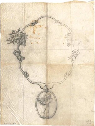 Reiffenstuel, Carl; Schmuck - Rahmen mit Medaillon - Ansicht