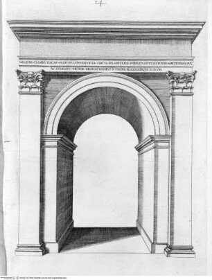 Speculum Romanae Magnificentiae, Rom, Galienusbogen