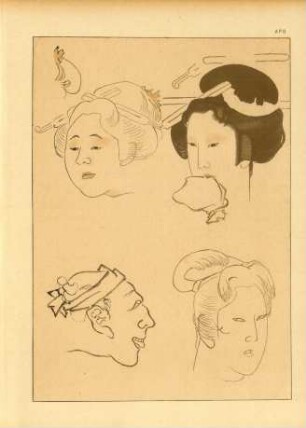 AFG [Croquis originaux de Hokusai]