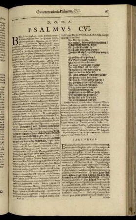 Psalmus CVI. - Psalmus CIX.