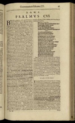 Psalmus CVI. - Psalmus CIX.