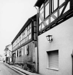 Fachwerkwohnhaus; Babenhausen, Amtsgasse 26