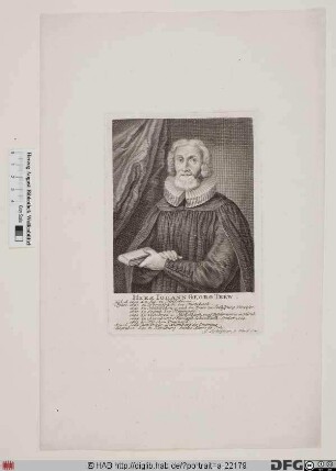Bildnis Johann Georg Treu (Trew)