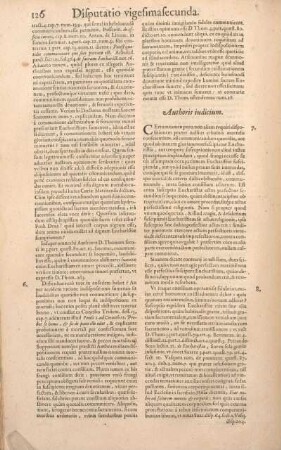 Dispvatio XXII. Vtrùm licitum sit, imò magis expediens, quotidie sacram Eucharistiam suscipi à laicis?