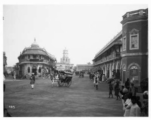 Straßenszene in Hyderabad : Weltreisen. Indien. Straßenszene in Hyderabad