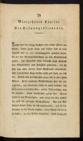 Vierzehntes Capitel.
