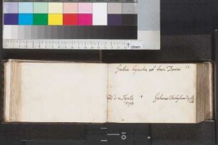 Einträge Bl. 51 - 110