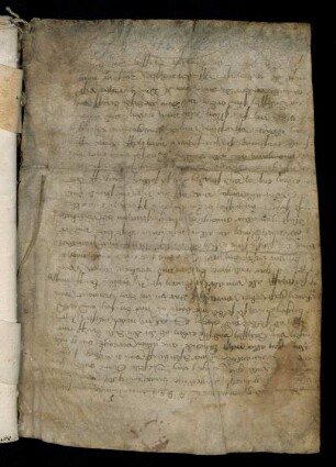 Urkunde von 1433(?), dt. (unvollständig)