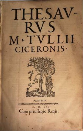 Thesaurus Marci T. Ciceronis