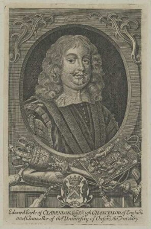 Bildnis des Edward Earle of Clarendon