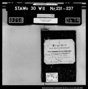 Zivilstandsregister Eschershausen (Kanton Eschershausen) - Juden