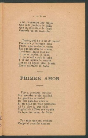 Primer amor