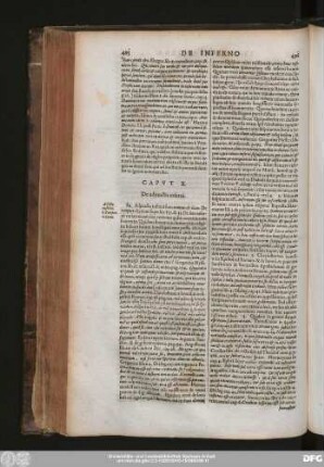Caput X. De adiunctis inferni.