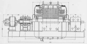 Drehstromgenerator der Maschinenfabrik Oerlikon : Technikgeschichte | Industrie und Technik | Elektrische Krafterzeugung und Verteilung