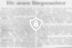 Die neuen Bürgermeister