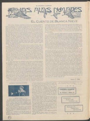 Las alas nómades : El cuento de blanca nieve