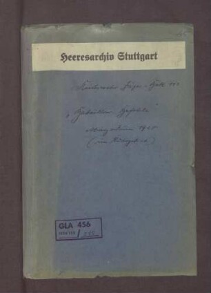 Befehle des Badischen Reichswehr-Jäger-Bataillons zum Einsatz im Ruhrgebiet