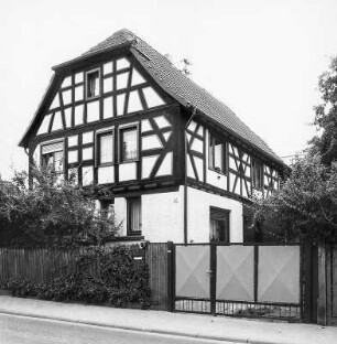 Fachwerkwohnhaus; Egelsbach, Weedstraße 15