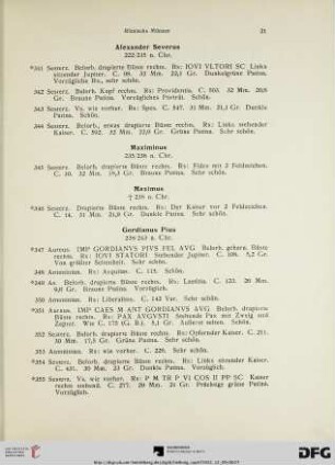 Gordianus Pius (Nr. 347-357)