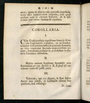 18-20, Corollaria
