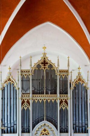 Deutschland. Niedersachsen. Verden. Aller. Dom. Baubeginn 1290. Furtwängler und Hammerorgel von 1916