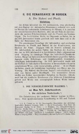 II. Die Renaissance im Norden