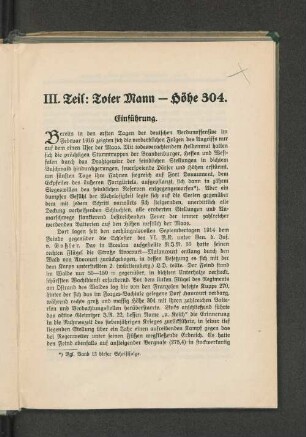 III. Teil: Toter Mann - Höhe 304.