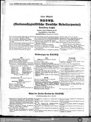 Erster Abschnitt. NSDAP