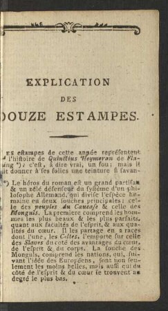 Explication Des Douze Estampes