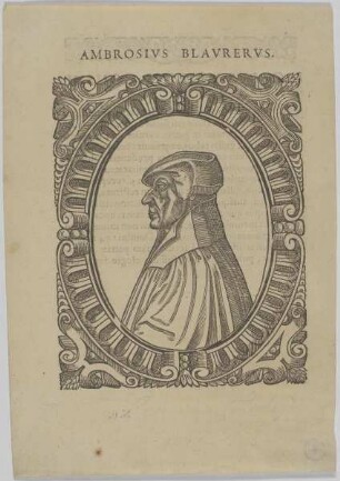 Bildnis des Ambrosivs Blavrervs