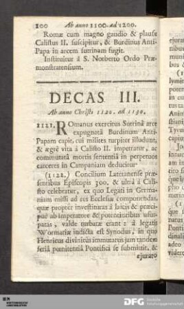 Decas III.