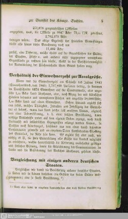 Vergleichung mit einigen anderen deutschen Staaten